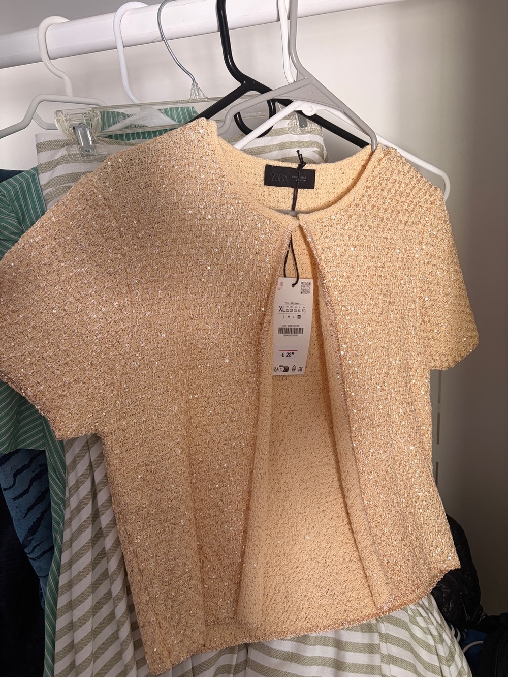Zara sequin knit cardigan - Picture 2 of 5